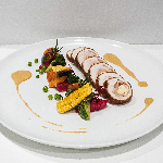 Escalope de poulet sauce supr�me