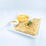 Cr�pe poulet champignon