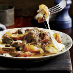 eminc� de b�uf � la cr�me et aux champignons