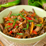 wok chinois au b�uf