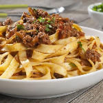 tagliatelles � la bolognaise