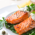 pav� de saumon grill�