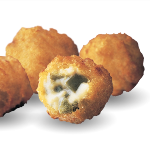 Croquettes au fromage relev�es aux poivrons