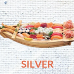BATEAUX DE SUSHI SILVER