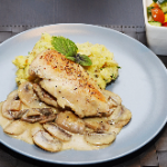 SUPREME DE POULET AU SAUCE