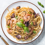 TAGLIATELLES FRUITS DE MER